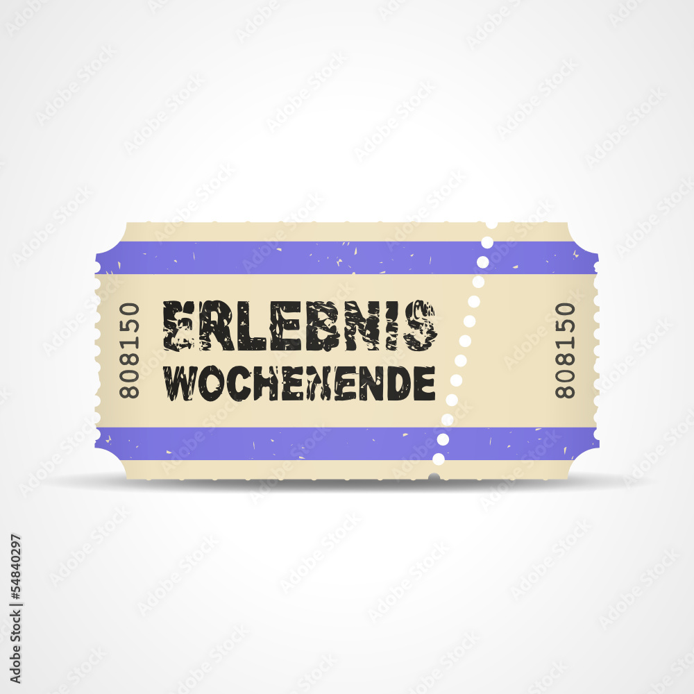 ticket v3 erlebnis wochenende I ticket v3 erlebnis wochenende I