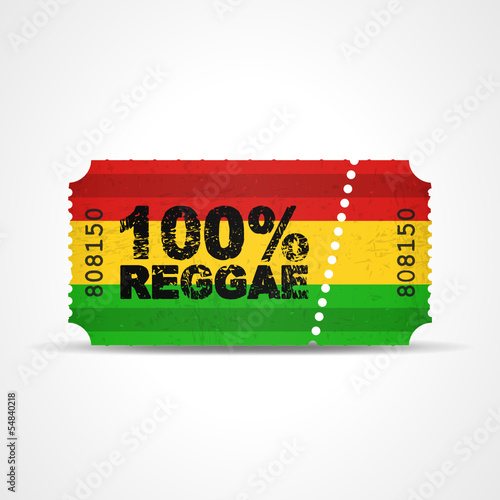 ticket v3 100% reggae I