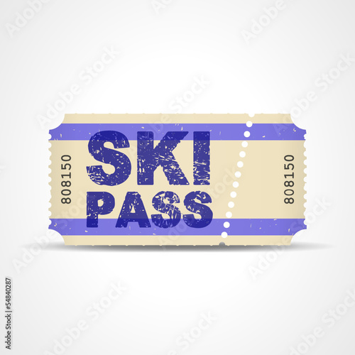 ticket v3 ski pass I