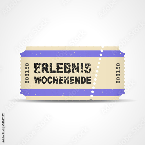 ticket v3 erlebnis wochenende I