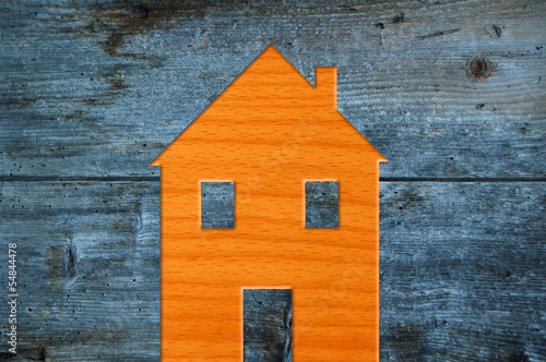 maison en bois sur vieux bois