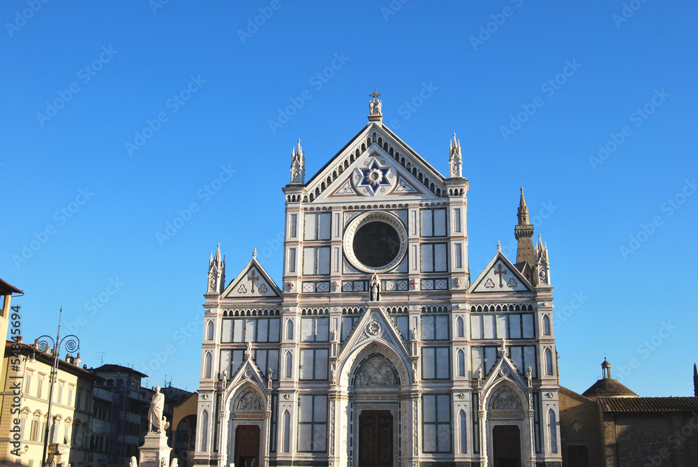 The Basilica of Santa Croce - Florence - Italy - 668