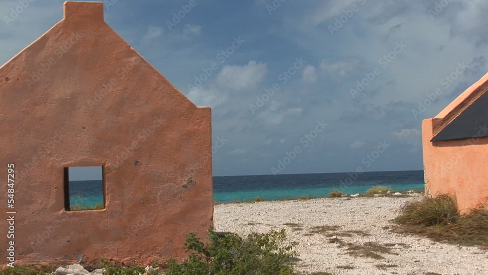 Slave huts on Bonaire Slave huts on Bonaire