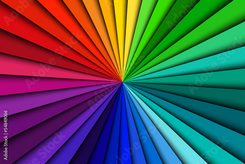 Abstract color background spectrum lines photo