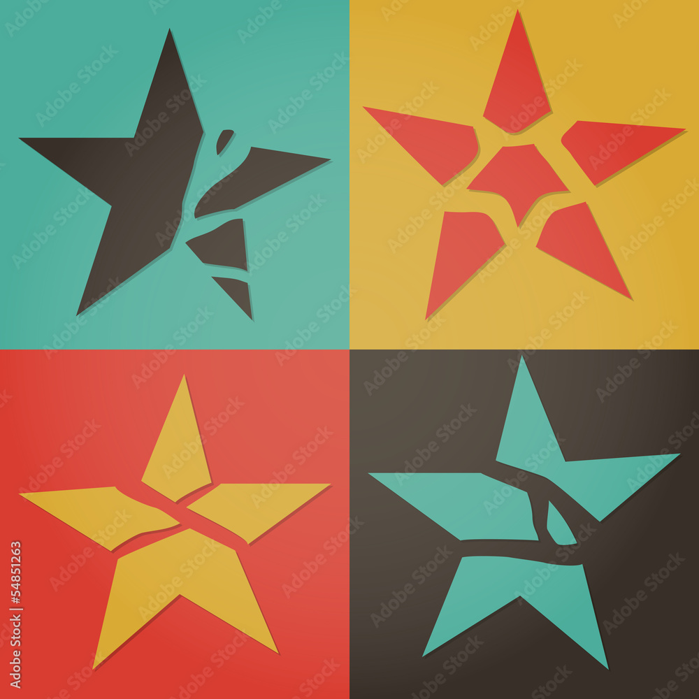 Obraz premium Broken stars