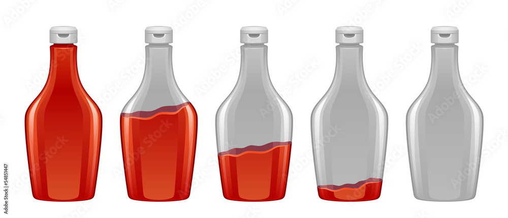 Sauce in bottle Sauce in bottle