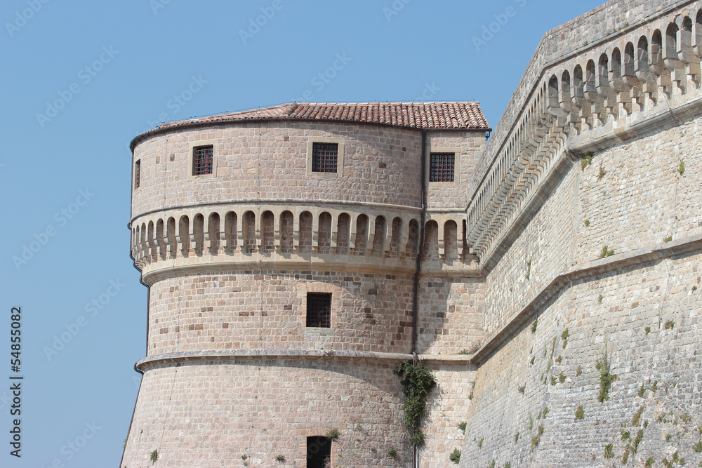 San  Leo, ancient tower,Italy