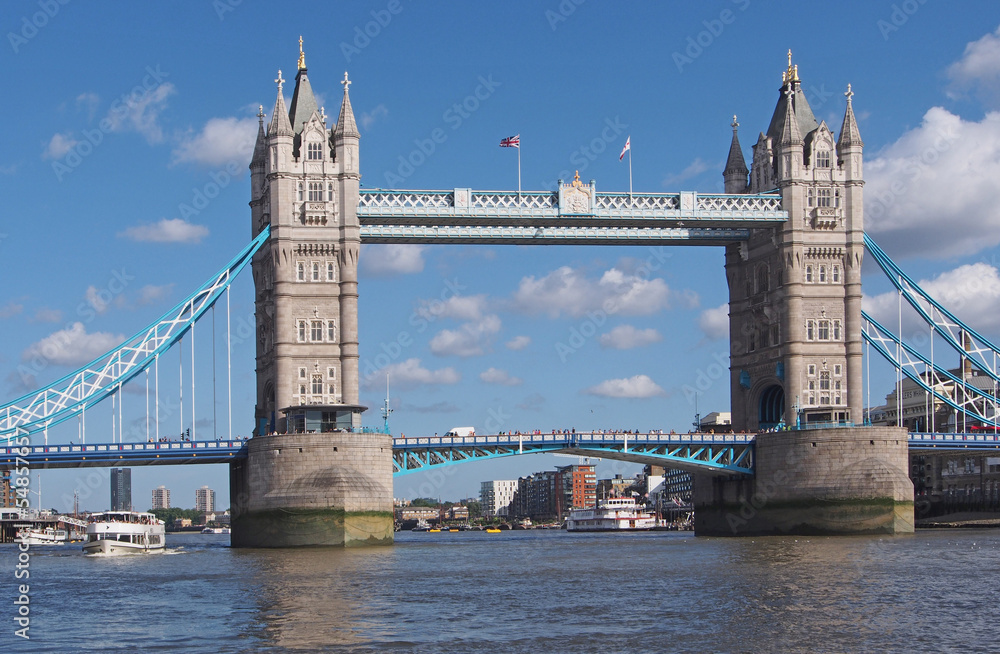 Tower Bridge, River Thames, London, 2013