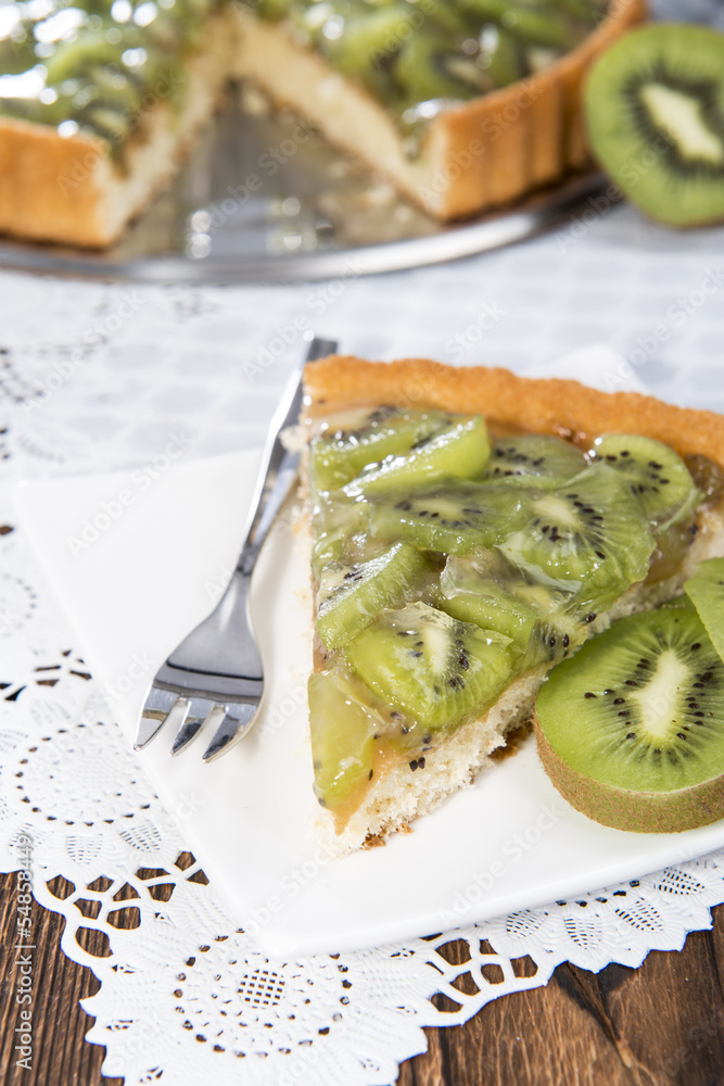 Piece of Kiwi Tart Piece of Kiwi Tart