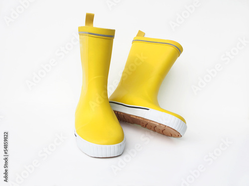 yellow boots