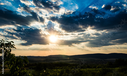 sunset background