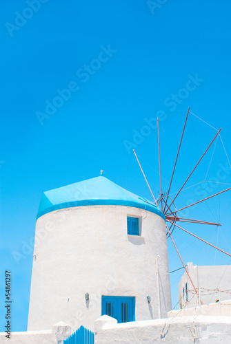 Beautiful windmill on Sifnos island, Greece
