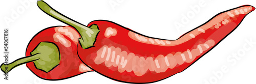 chili rot rote peperoni