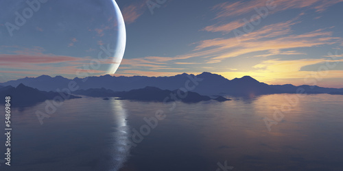Mountains landscape