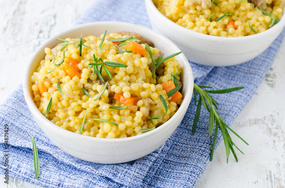 .Cous cous with pumpkin .Cous cous with pumpkin
