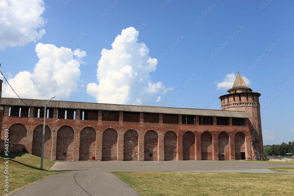 View of Kolomna Kremlin