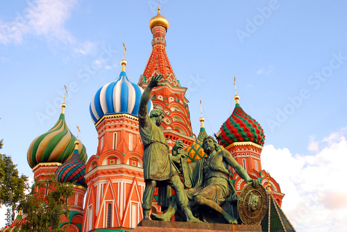 Saint Basil cathedral in Moscow