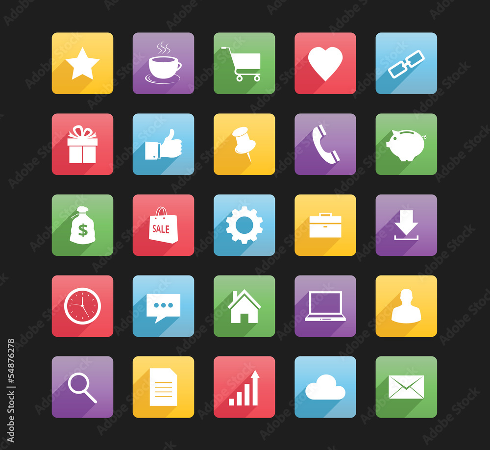Set of Web Icons 1 Set of Web Icons 1