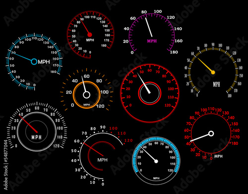 Speedometers set