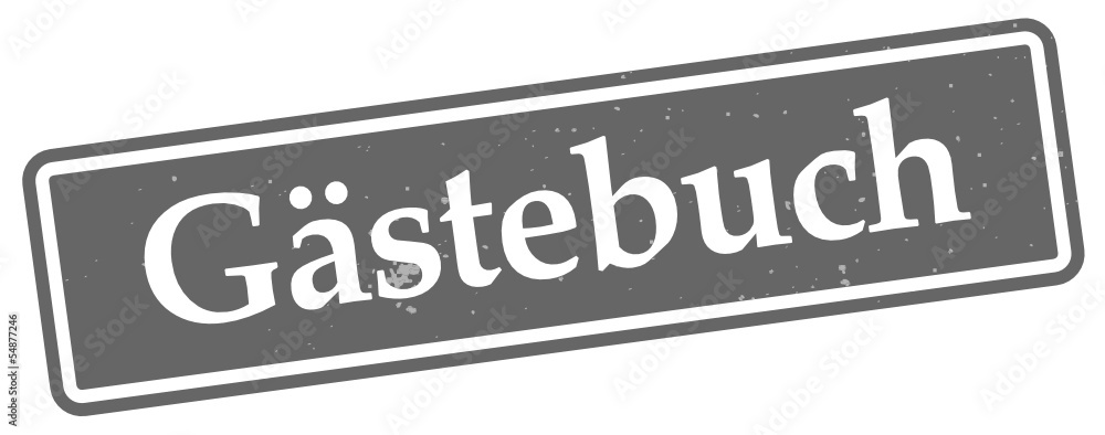 Fototapeta premium Gästebuch