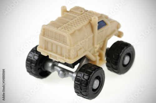 Scale Model toy jeep photo