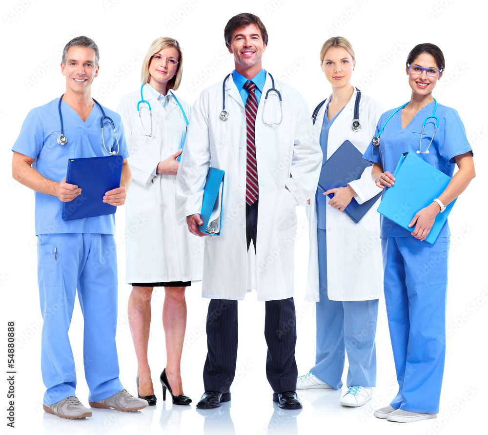 Group of medical doctor. Group of medical doctor.