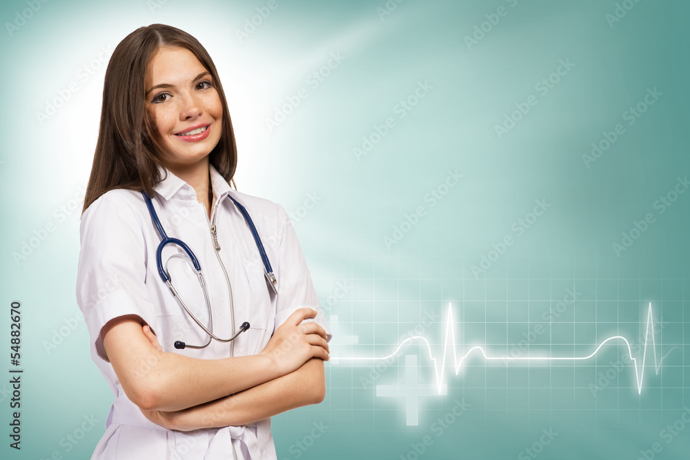 young female doctor young female doctor