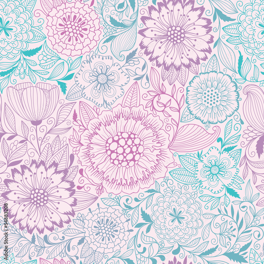 Seamless floral pattern Seamless floral pattern