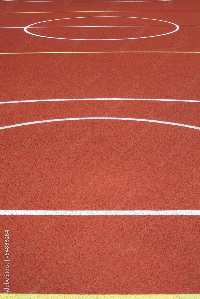 Obraz premium basketball court
