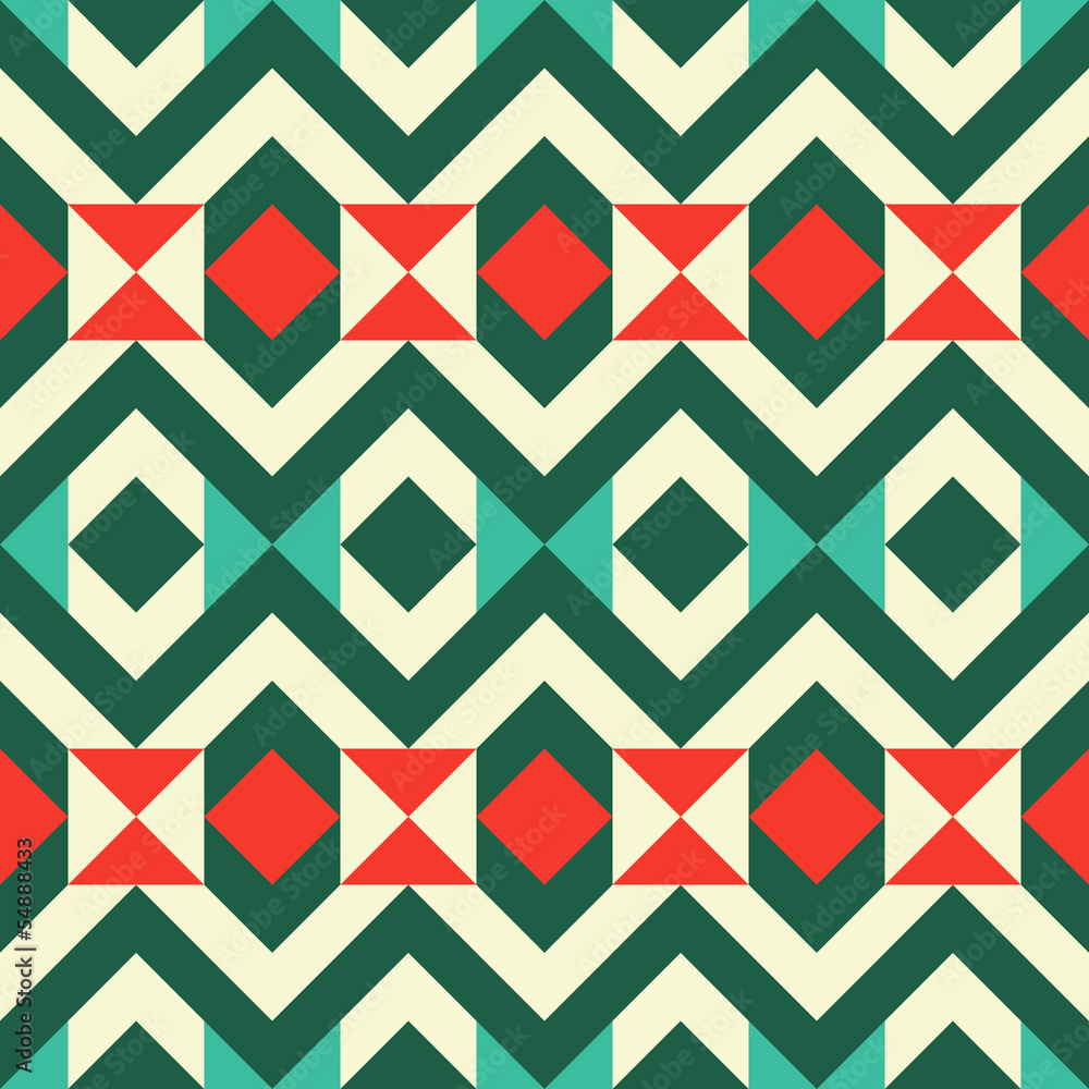 Abstract geometric pattern