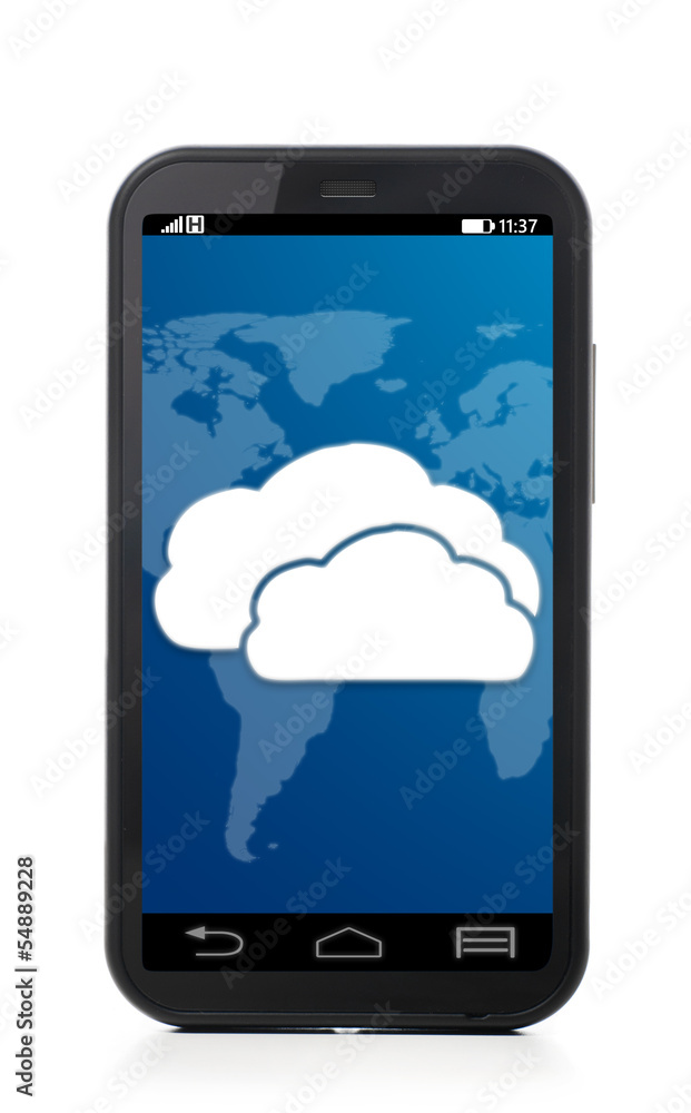 cloud touch screen phone cloud touch screen phone