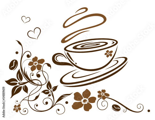Kaffee, coffee, Kaffeetasse, Kaffeebohnen, Cafe