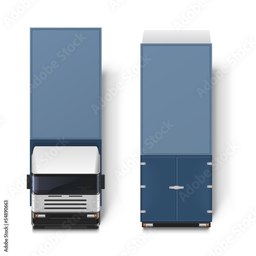 delivery truck vector