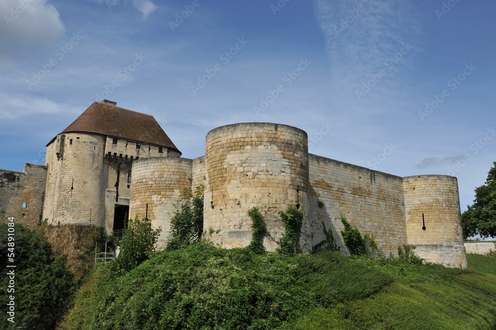 Fortifications porte des champs, château de Caen 2