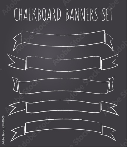 Chalkboard Banners Collection