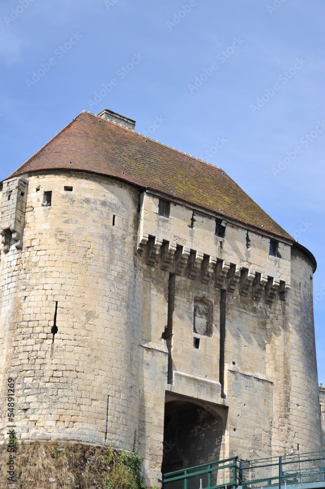 Château de Caen, Porte des champs