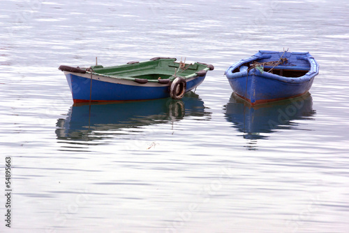 two boats on water