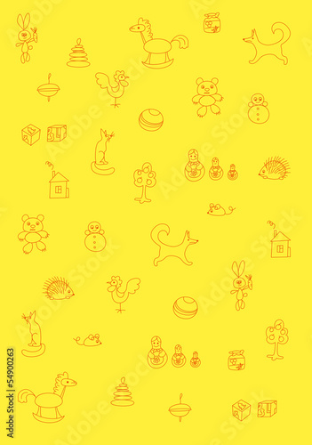 Toys background