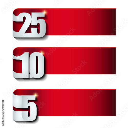 Jubiläum Flyer Set