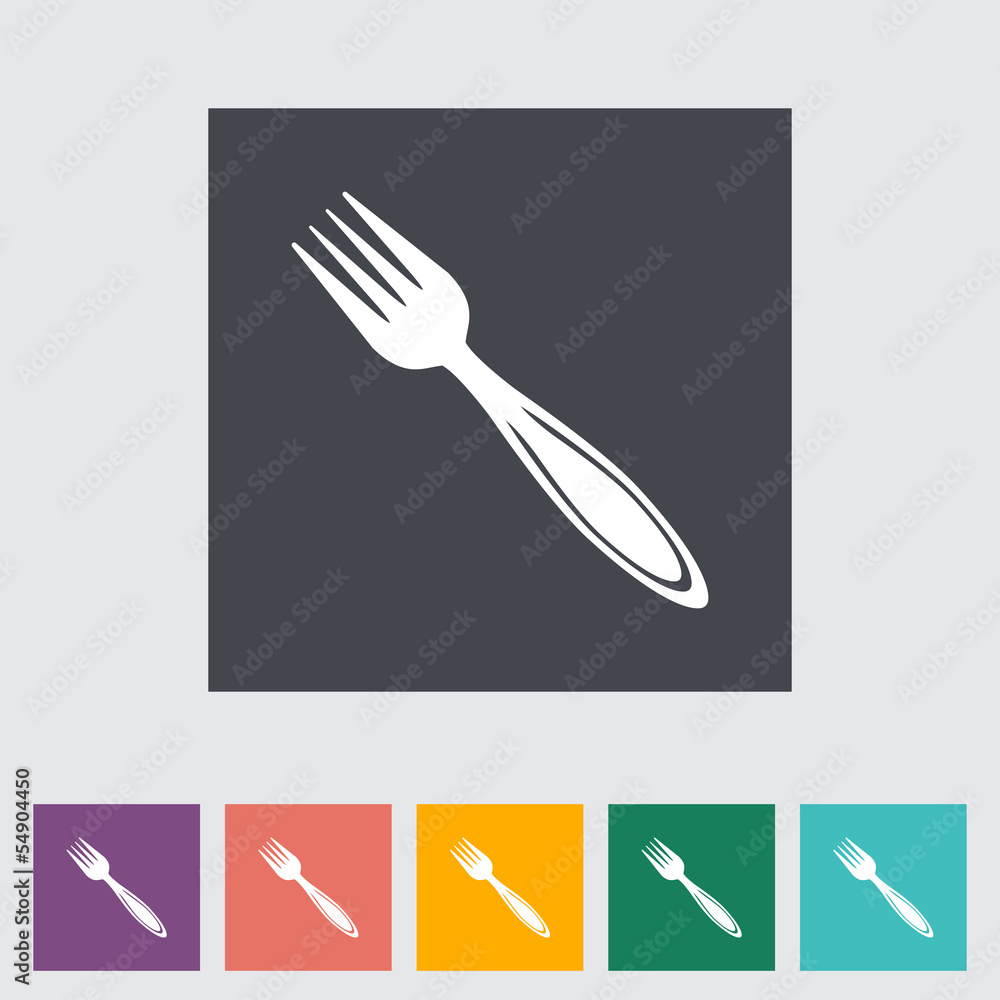 Fork flat icon Fork flat icon