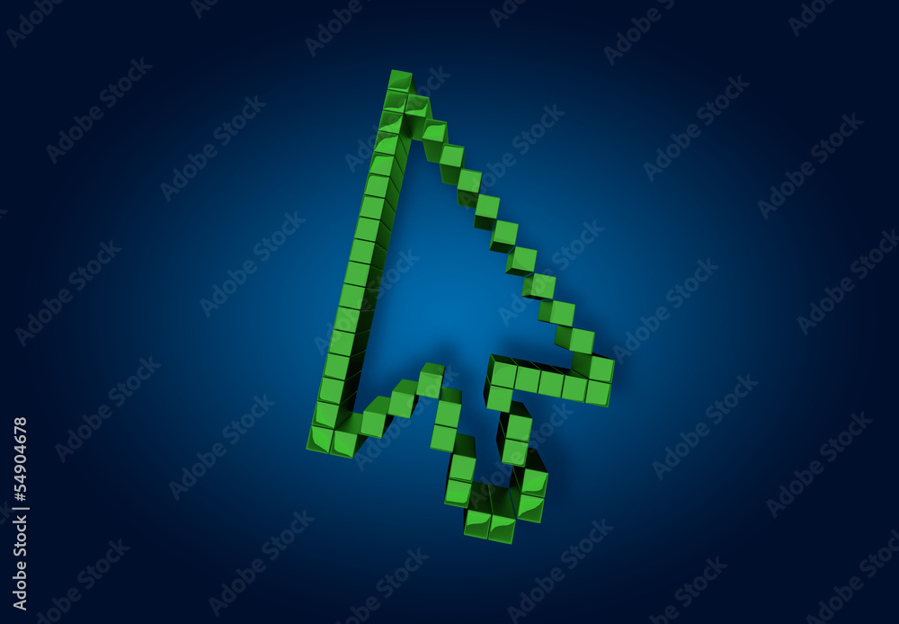 Cursor arrow center Cursor arrow center