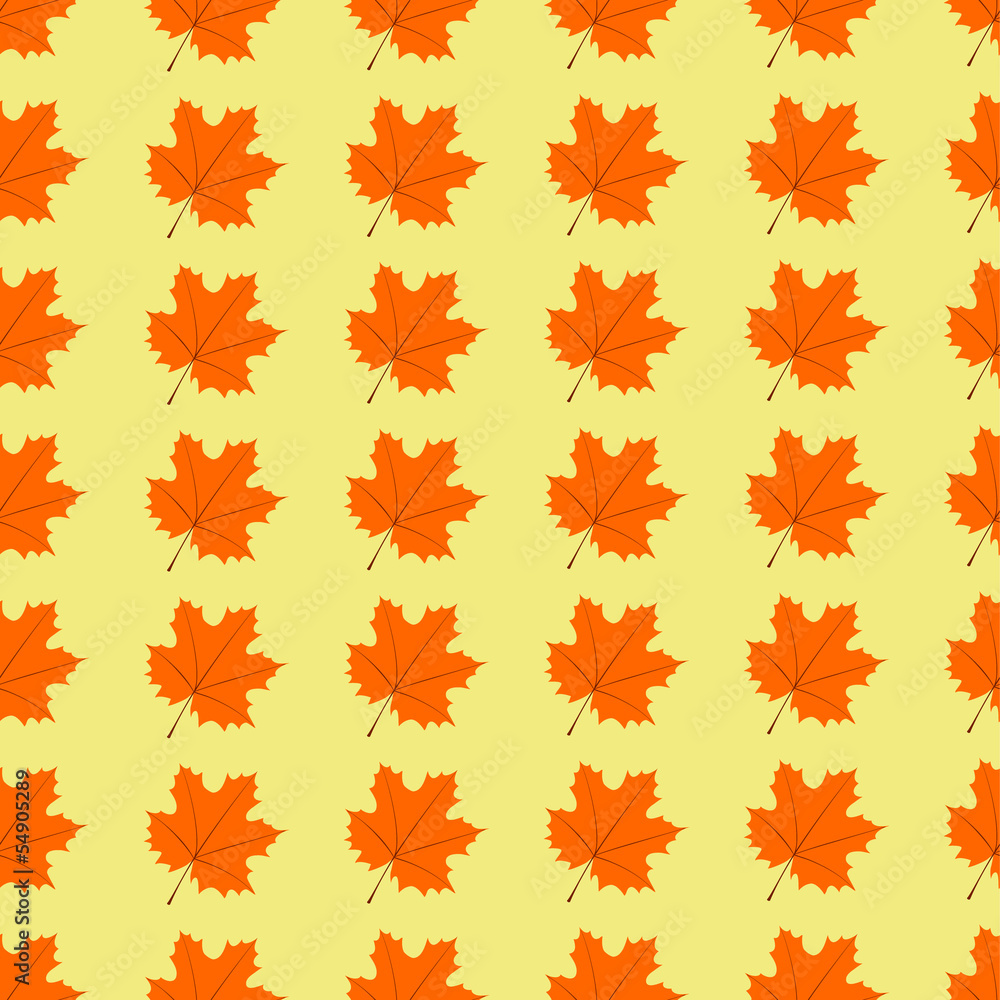 Maple leaves seamless pattern Maple leaves seamless pattern