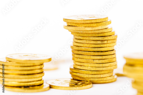 Money gold coins