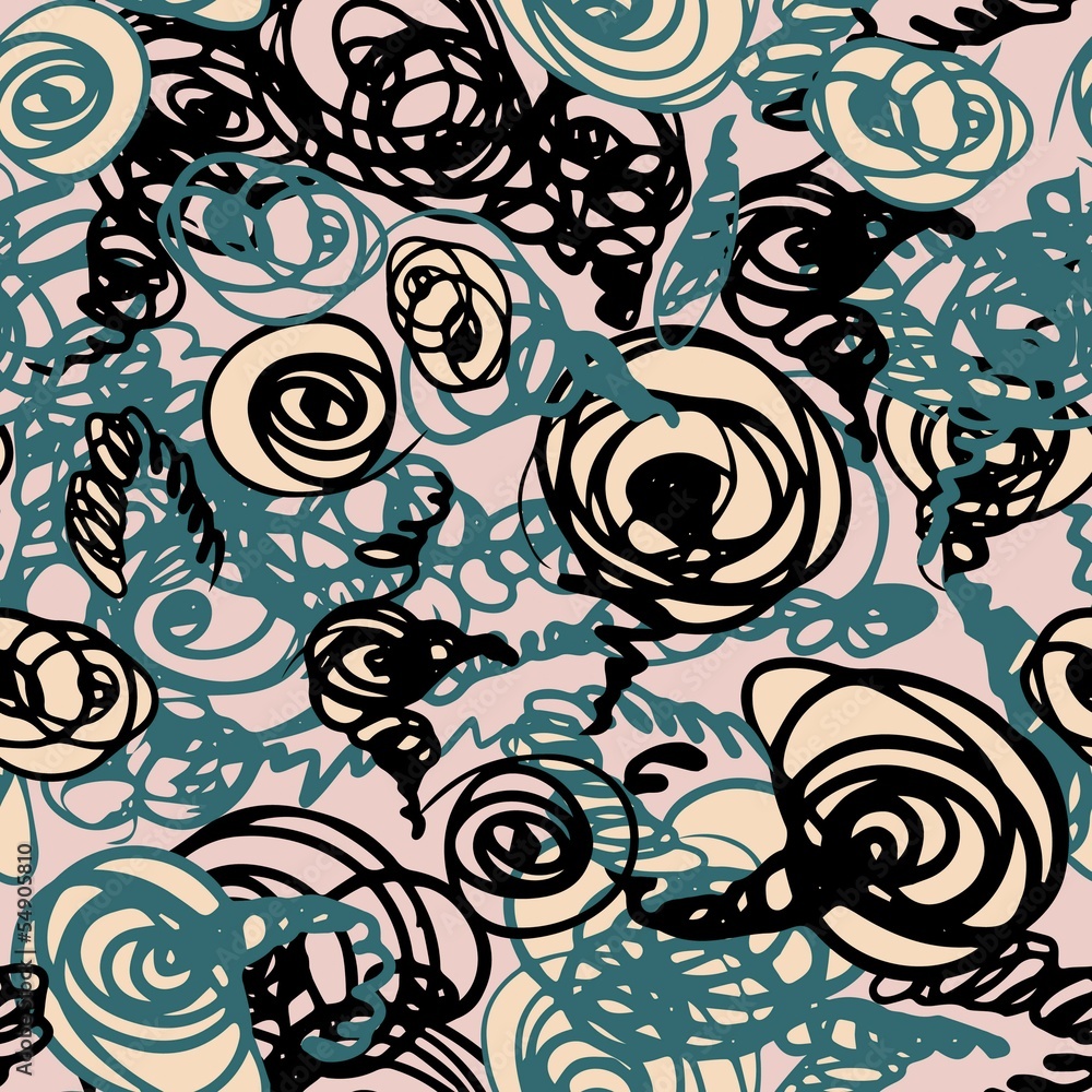 Seamless doodle pattern Seamless doodle pattern