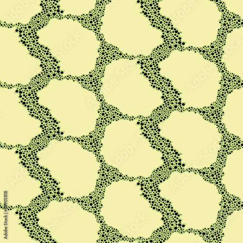 Seamless abstract snake pattern