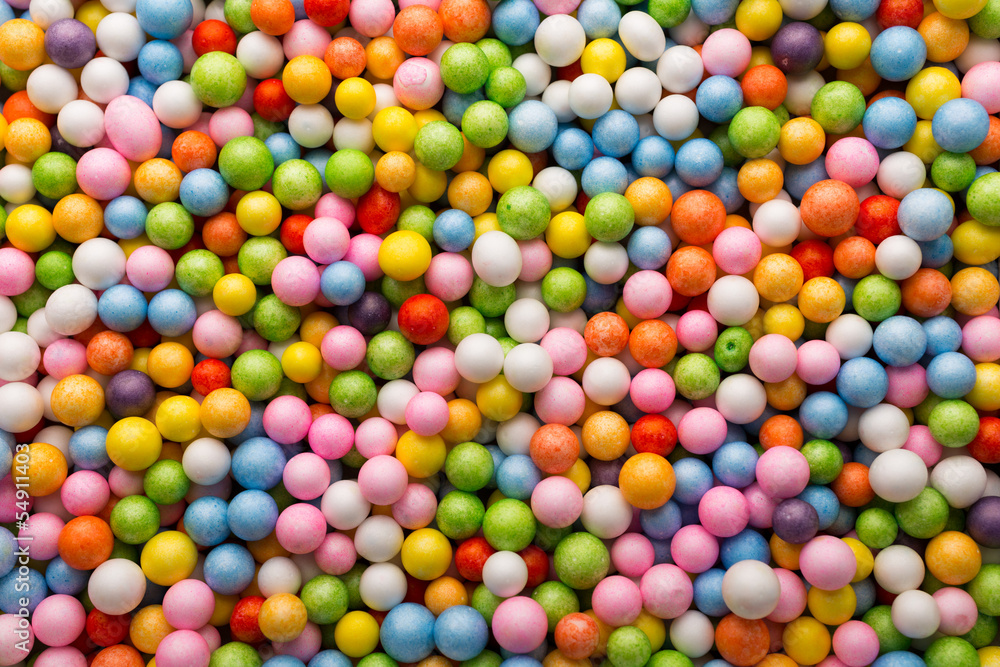 Obraz premium Small colored balls.