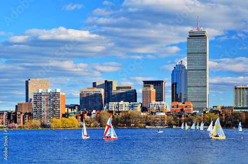 Boston, Massachusetts Skyline at Back Bay