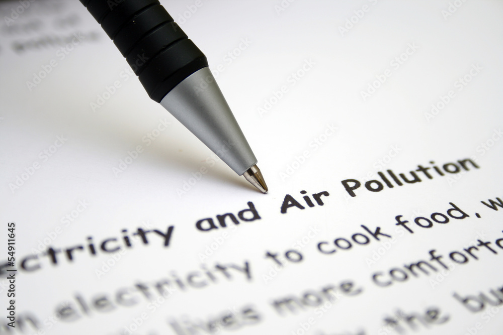 Electricity and air pollution Electricity and air pollution