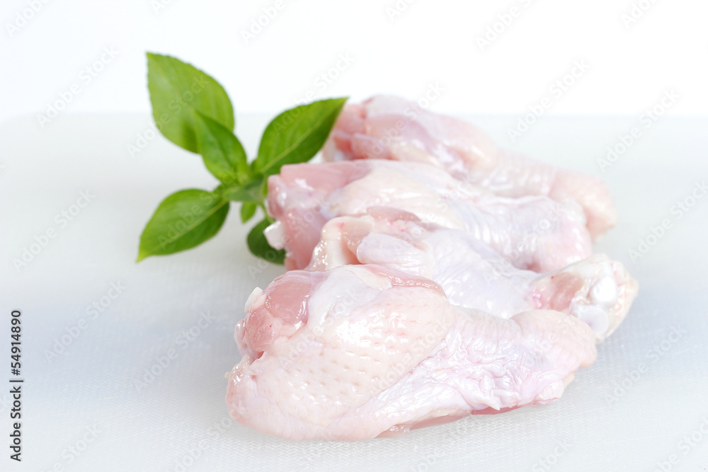  chicken legs raw of material