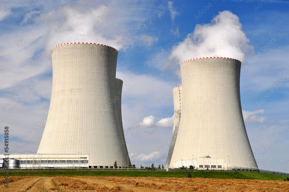 Nuclear power plant Temelin in Czech Republic Europe Nuclear power plant Temelin in Czech Republic Europe